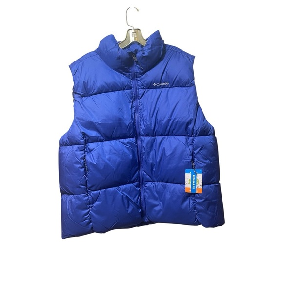 Columbia Jackets & Blazers - Columbia Blue Insulated Water Repellent Gorpcore Puffect Puffer Vest 3X NWT
